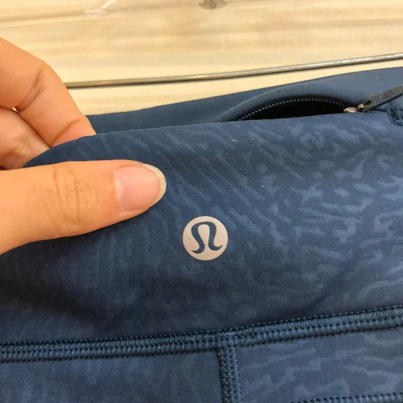 Lululemon Cold Pacer High-Rise Tight 28" Teal High Waist Leggings Women's 4 - Picture 8 of 11